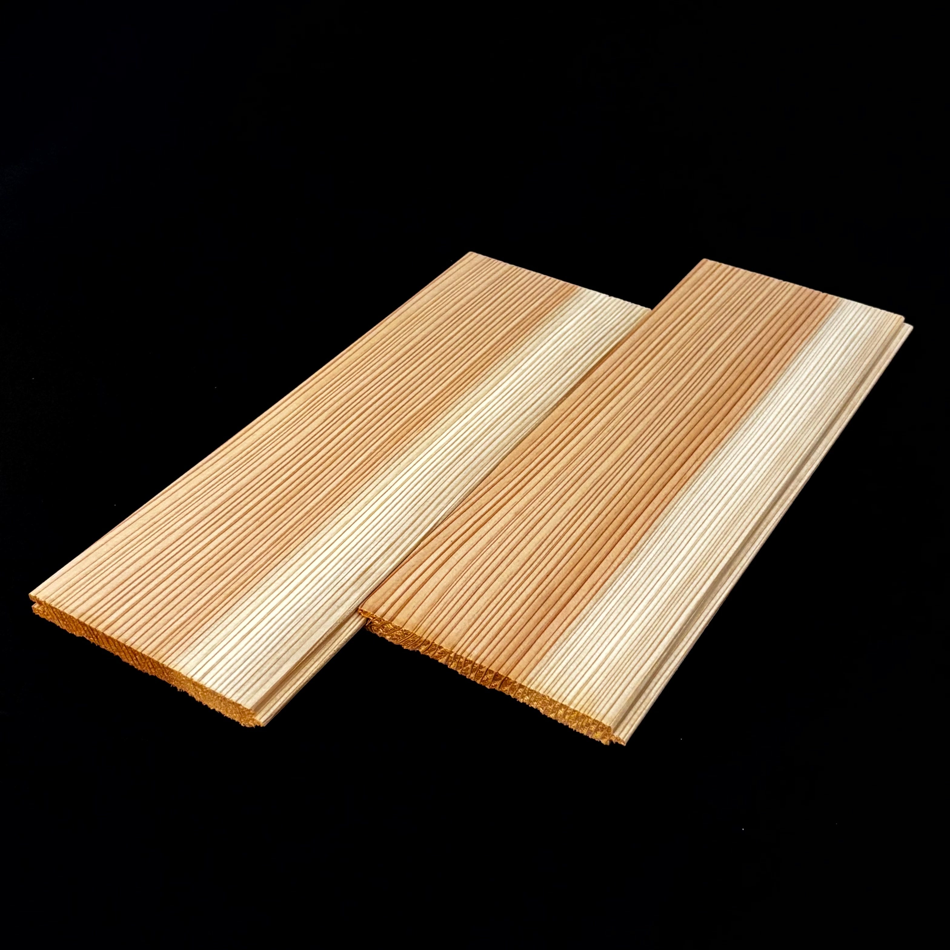 国産杉　羽目板　源平柾上小　無塗装(2000×105×10)