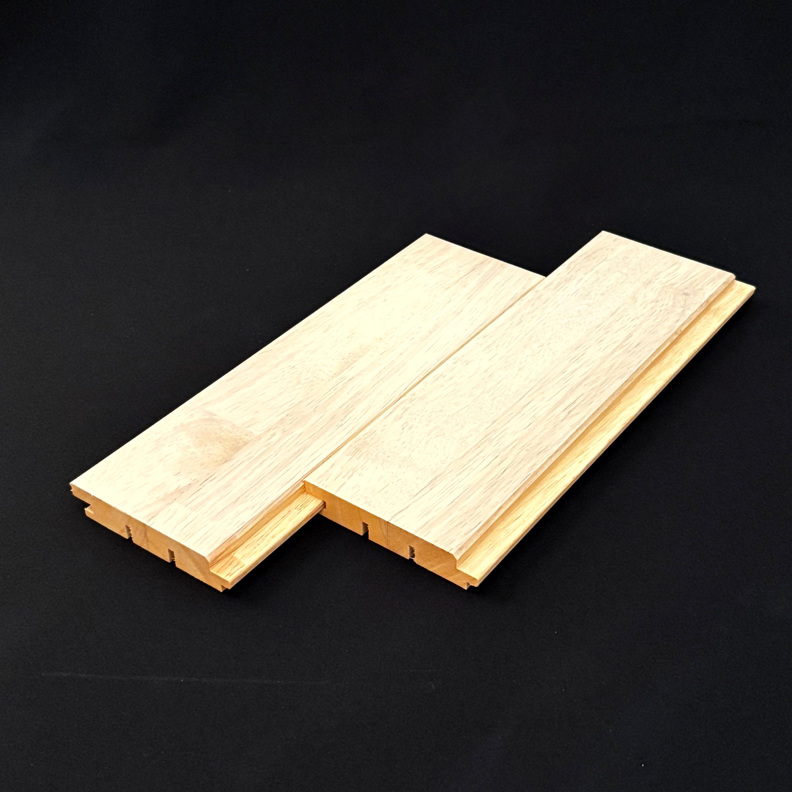 ラバーウッド　FJLフローリング　床暖対応　白ウレタン塗装(1820×75×15)