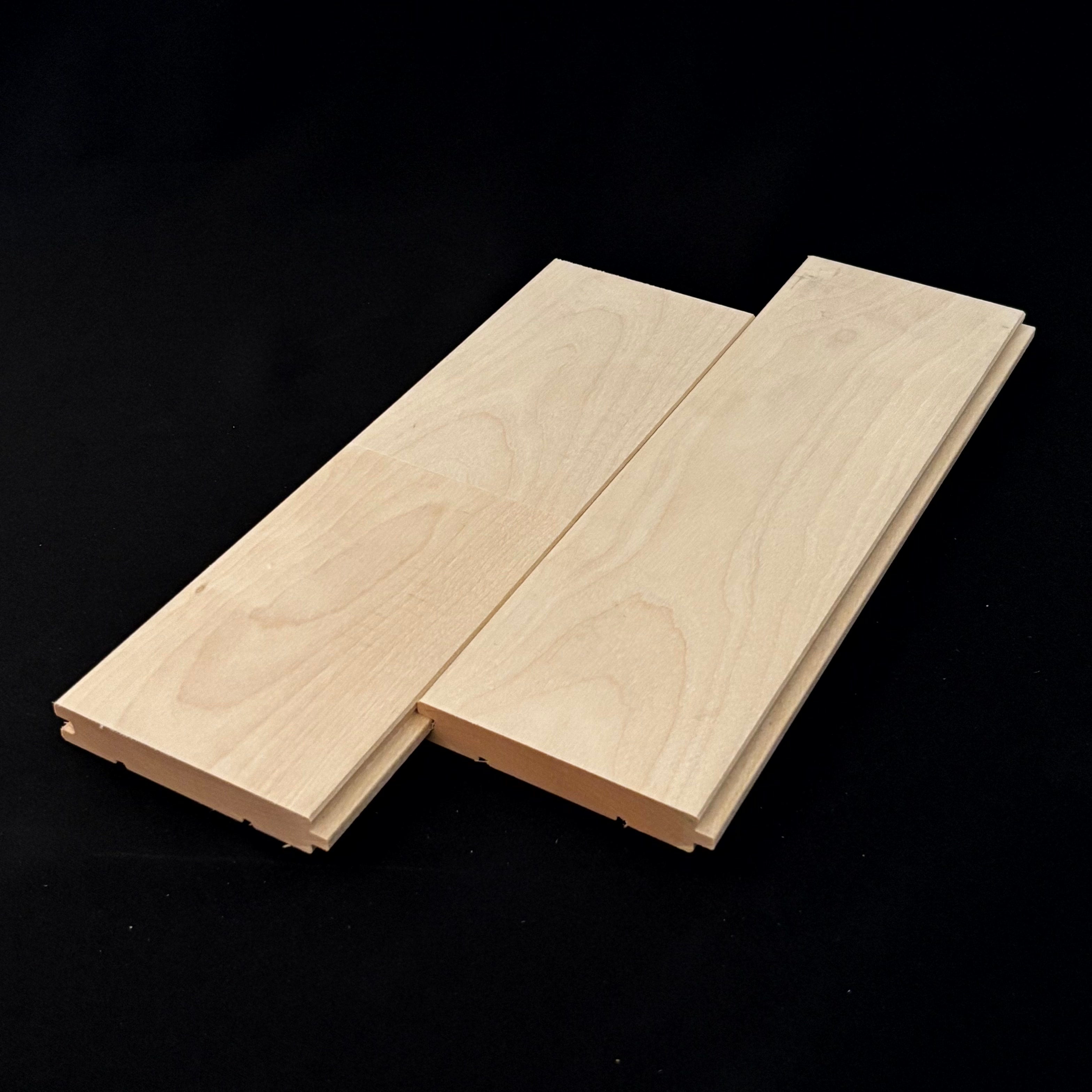 カバ　フローリング　上小　ユニ無塗装(1820×90×15)